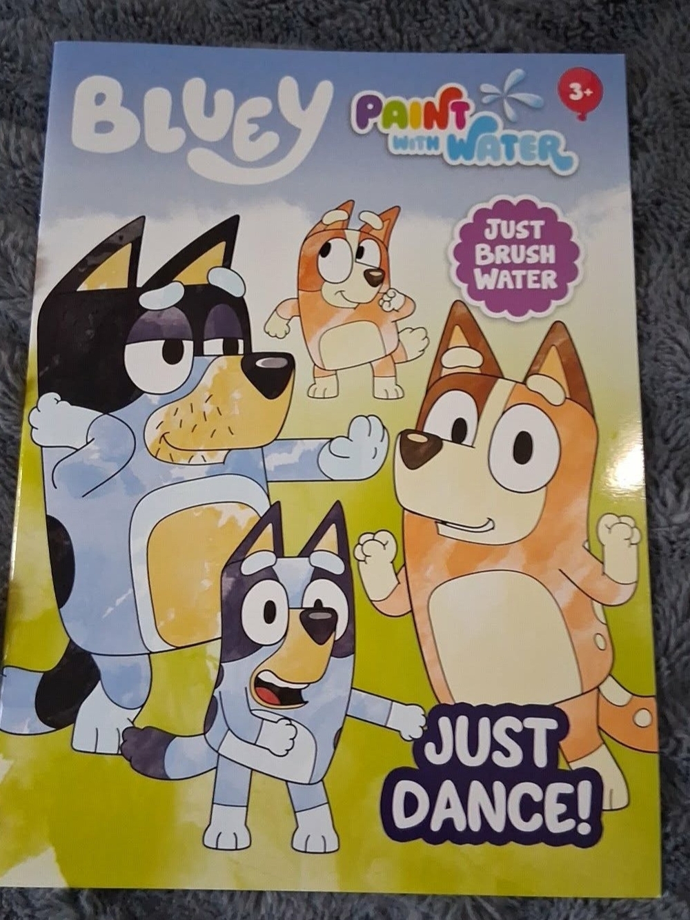 Paint With Water Kids Activity Book - Orange & Blue
